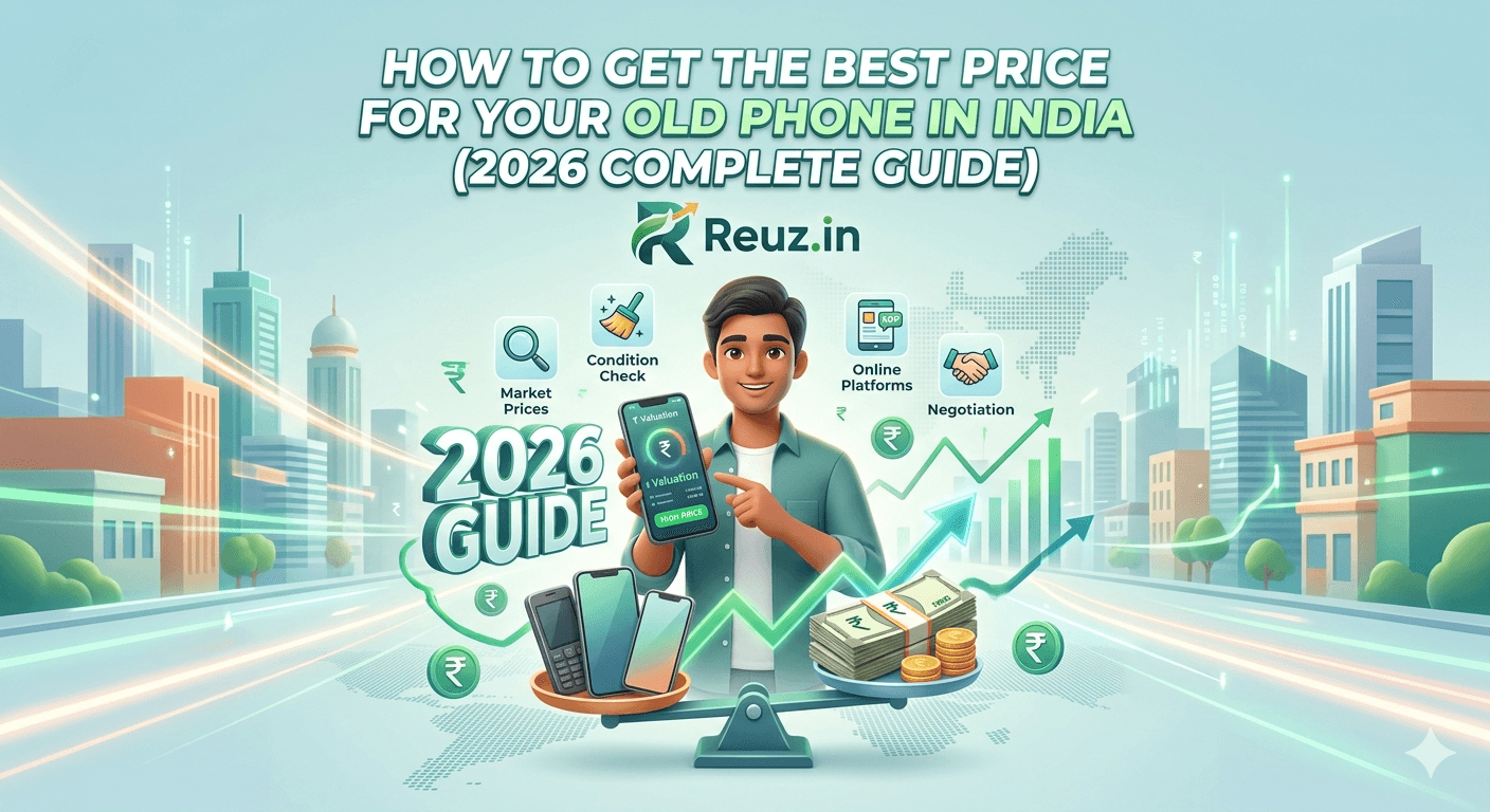 How to Get the Best Price for Your Old Phone in India (2026 Complete Guide) | Reuz.in